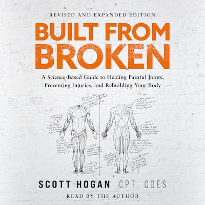 Built From Broken – omslag til lydbogen af Scott Hogan
