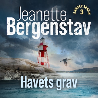 Havets grav – omslag til lydbogen af Jeanette Bergenstav