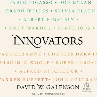 Innovators – omslag til lydbogen af David W. Galenson