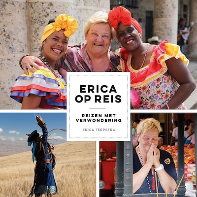 Erica op Reis – omslag van het luisterboek van Erica Terpstra
