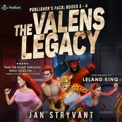 The Valens Legacy: Publisher's Pack 2 – omslag til lydbogen af Jan Stryvant