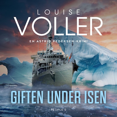 Giften under isen – omslag til lydbogen af Louise Voller