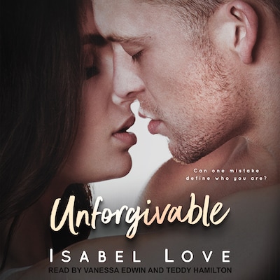 Unforgivable – omslag til lydbogen af Isabel Love