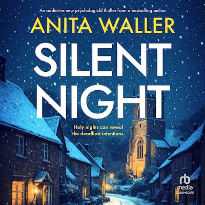 Silent Night – omslag til lydbogen af Anita Waller