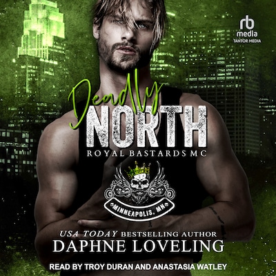 Deadly North – omslag til lydbogen af Daphne Loveling