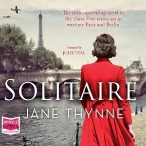 Solitaire – okładka audiobooka, autor Jane Thynne