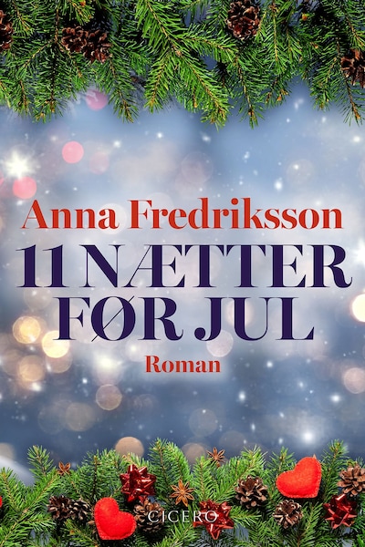 11 nætter før jul – omslag til lydbogen af Anna Fredriksson
