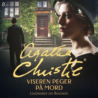 Viseren peger på mord – omslag til lydbogen af Agatha Christie