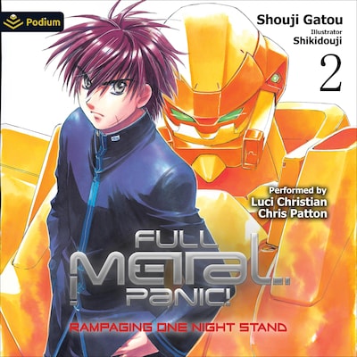 Full Metal Panic! Volume 2 – omslag til lydbogen af Shouji Gatou