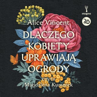 Dlaczego kobiety uprawiają ogrody: Opowieści o ziemi, siostrzeństwie i kobiecej sile – okładka audiobooka, autor Alice Vincent