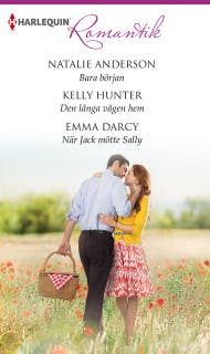 Bara början / Den långa vägen hem / När Jack mötte Sally – omslag till ljudboken av Emma Darcy,Kelly Hunter,Natalie Anderson