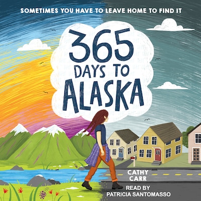 365 Days to Alaska – omslag til lydbogen af Cathy Carr