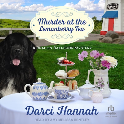 Murder at the Lemonberry Tea – omslag til lydbogen af Darci Hannah