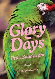 Glory Days – omslag till ljudboken av Peter Sandström