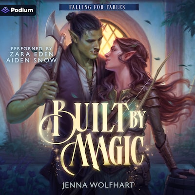 Built by Magic – omslag til lydbogen af Jenna Wolfhart