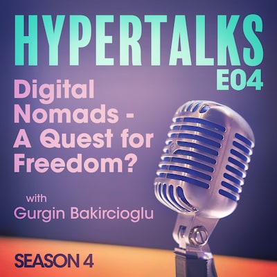 Hypertalks S4 E4 – omslag van het luisterboek van Nitin George, Erik Granholm, Linn Jansson