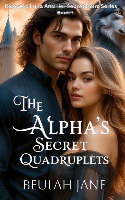 The Alpha's Secret Quadruplets: Rejected But Rising With Her Quadruplets – omslag til lydbogen af Beulah Jane