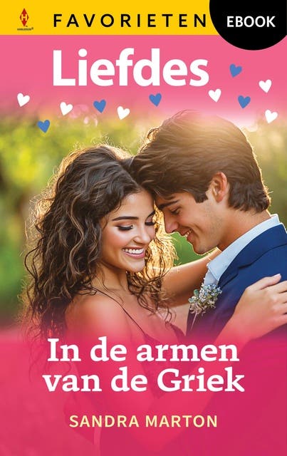 In de armen van de Griek – omslag van het luisterboek van Sandra Marton