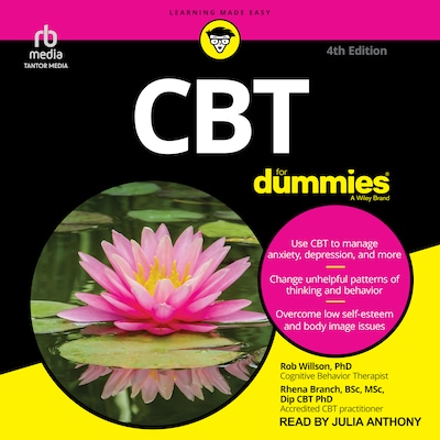 CBT For Dummies, 4th Edition – omslag til lydbogen af Rob Willson, PhD, Rhena Branch