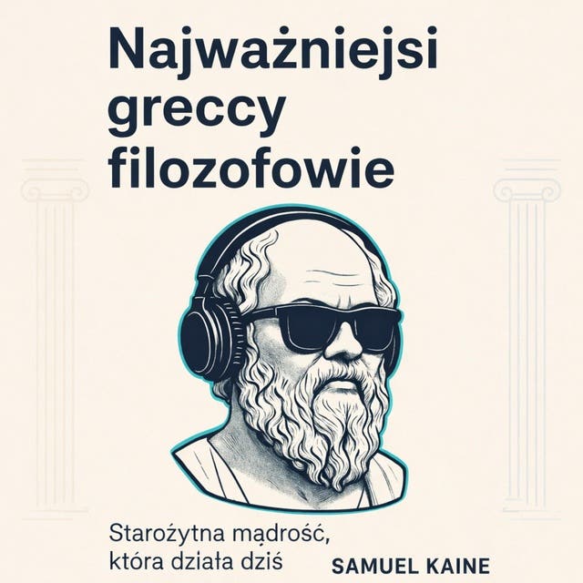 Najważniejsi greccy filozofowie – okładka audiobooka, autor Samuel Kaine