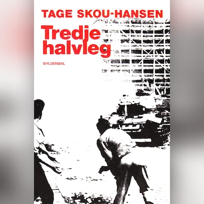 Tredje halvleg – omslag til lydbogen af Tage Skou-Hansen