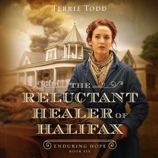 The Reluctant Healer of Halifax – omslag till ljudboken av Terrie Todd