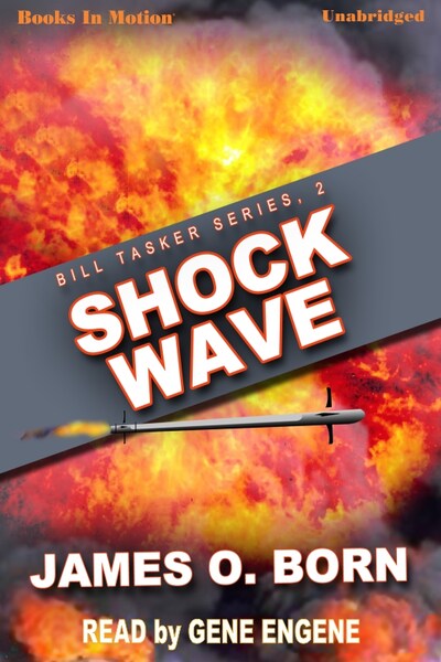Shock Wave – omslag til lydbogen af James O. Born