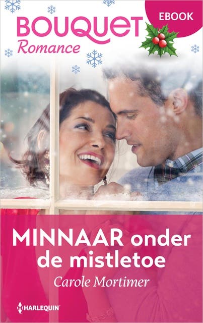 Minnaar onder de mistletoe – omslag van het luisterboek van Carole Mortimer
