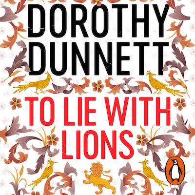 To Lie with Lions – omslag til lydbogen af Dorothy Dunnett