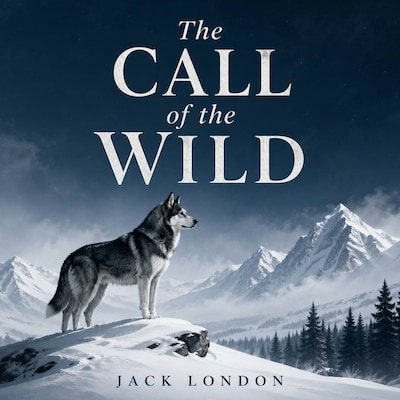 The Call of the Wild – omslag til lydbogen af London Jack