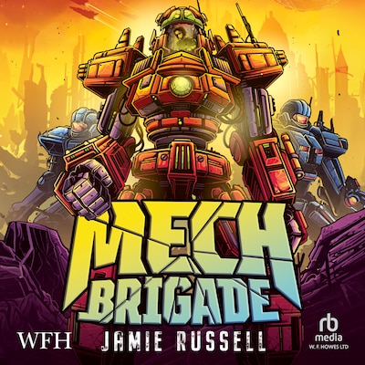 Mech Brigade – omslag til lydbogen af Jamie Russell