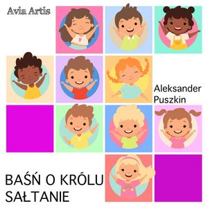 Baśń o królu Sałtanie – okładka audiobooka, autor Aleksander Puszkin