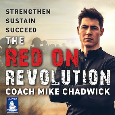 The Red On Revolution – omslag til lydbogen af Mike Chadwick