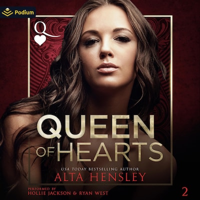 Queen of Hearts – omslag til lydbogen af Alta Hensley