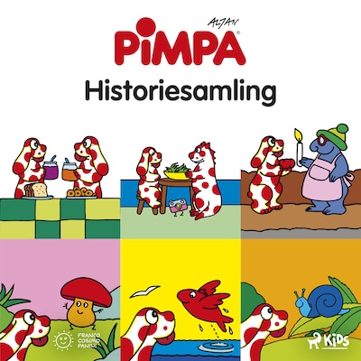 Pimpa - Historiesamling – omslag til lydbogen af Altan
