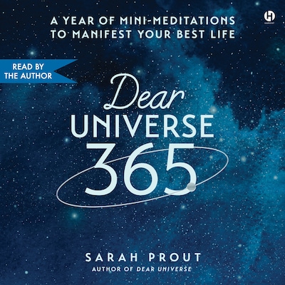 Dear Universe 365 – omslag til lydbogen af Sarah Prout
