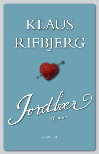 Jordbær – omslag til lydbogen af Klaus Rifbjerg