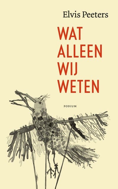 Wat alleen wij weten – omslag van het luisterboek van Elvis Peeters