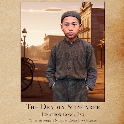The Deadly Stingaree – omslag til lydbogen af Corey Lynn Fayman