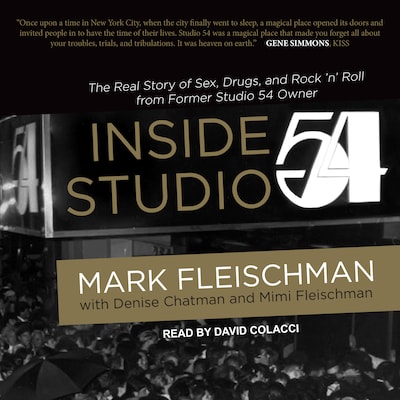 Inside Studio 54 – omslag til lydbogen af Mark Fleischman