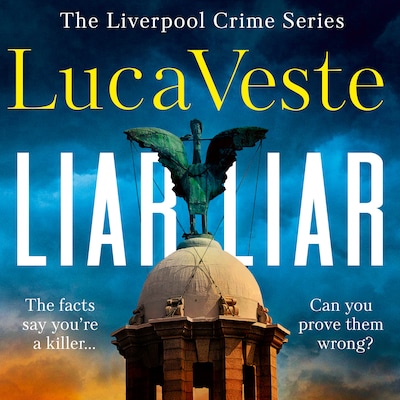 Liar Liar – omslag til lydbogen af Luca Veste