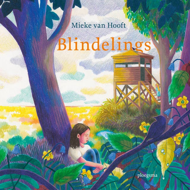 Blindelings – omslag van het luisterboek van Mieke Van Hooft
