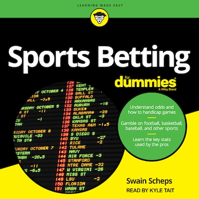 Sports Betting For Dummies – omslag til lydbogen af Swain Scheps