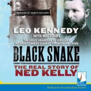 Black Snake – okładka audiobooka, autor Leo Kennedy, Mic Looby