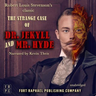 The Strange Case of Dr. Jekyll and Mr. Hyde – omslag van het luisterboek van Robert Louis Stevenson
