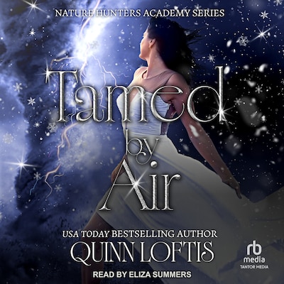 Tamed By Air – omslag til lydbogen af Quinn Loftis