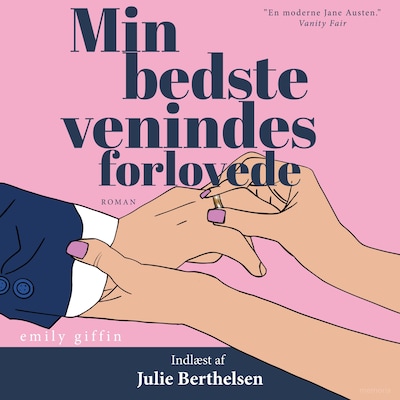 Min bedste venindes forlovede – omslag til lydbogen af Emily Giffin