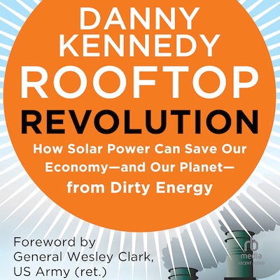Rooftop Revolution – omslag til lydbogen af Danny Kennedy