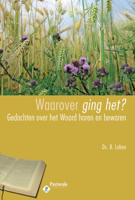 Waarover ging het?: gedachten over na de prediking – omslag van het luisterboek van B. Labee,J. Kranendonk-Gijssen