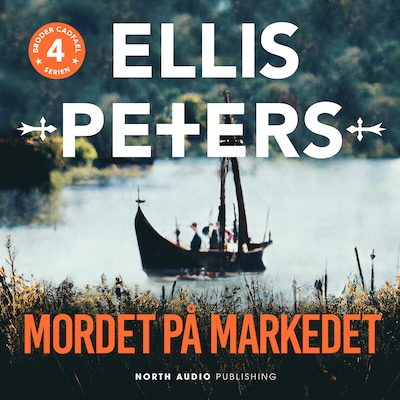 Mordet på markedet – omslag til lydbogen af Ellis Peters